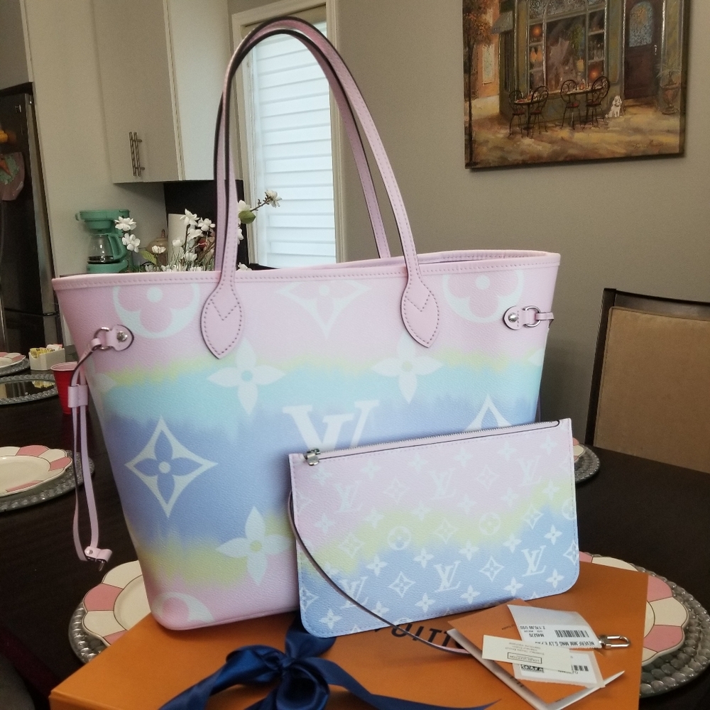 Louis Vuitton Escale Neverfull Mm Pouch - Picture 8 of 8